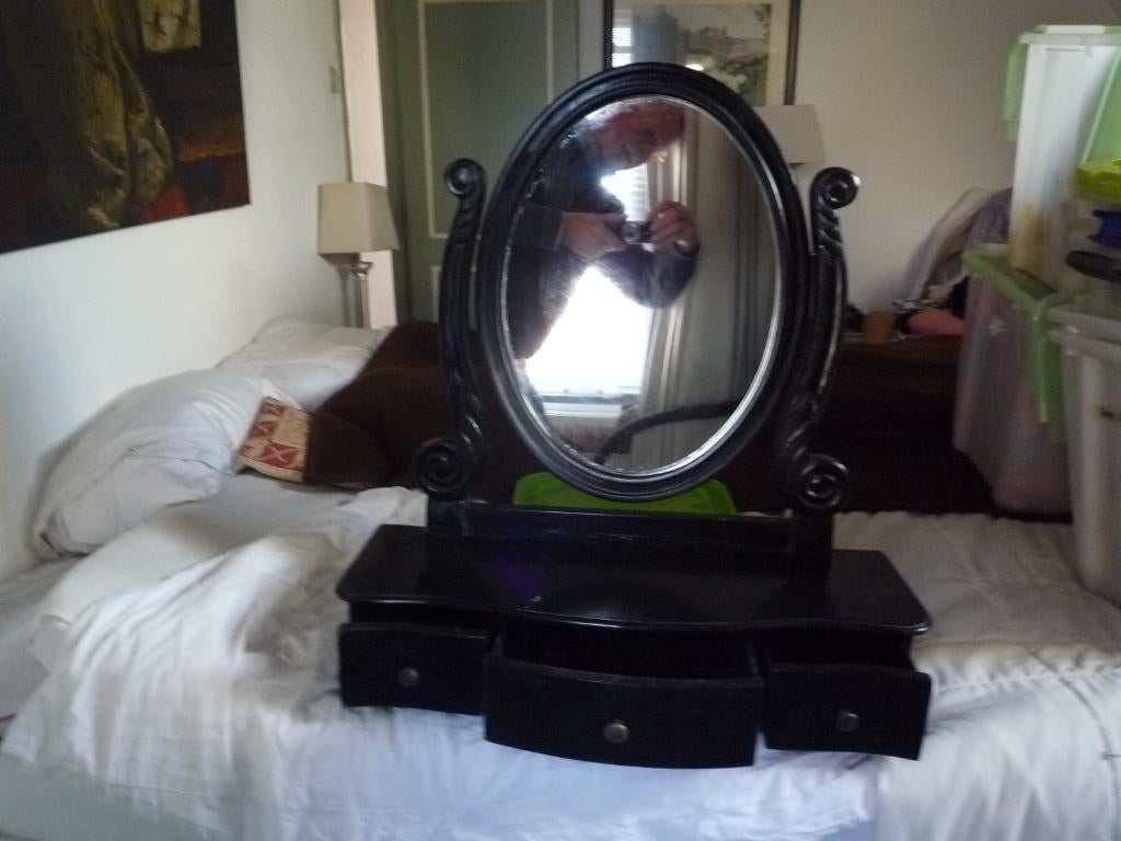 Los kaptafel bovenstuk met beweegbare spiegel, Ophalen of Verzenden, Gebruikt, 50 tot 100 cm, Minder dan 100 cm
