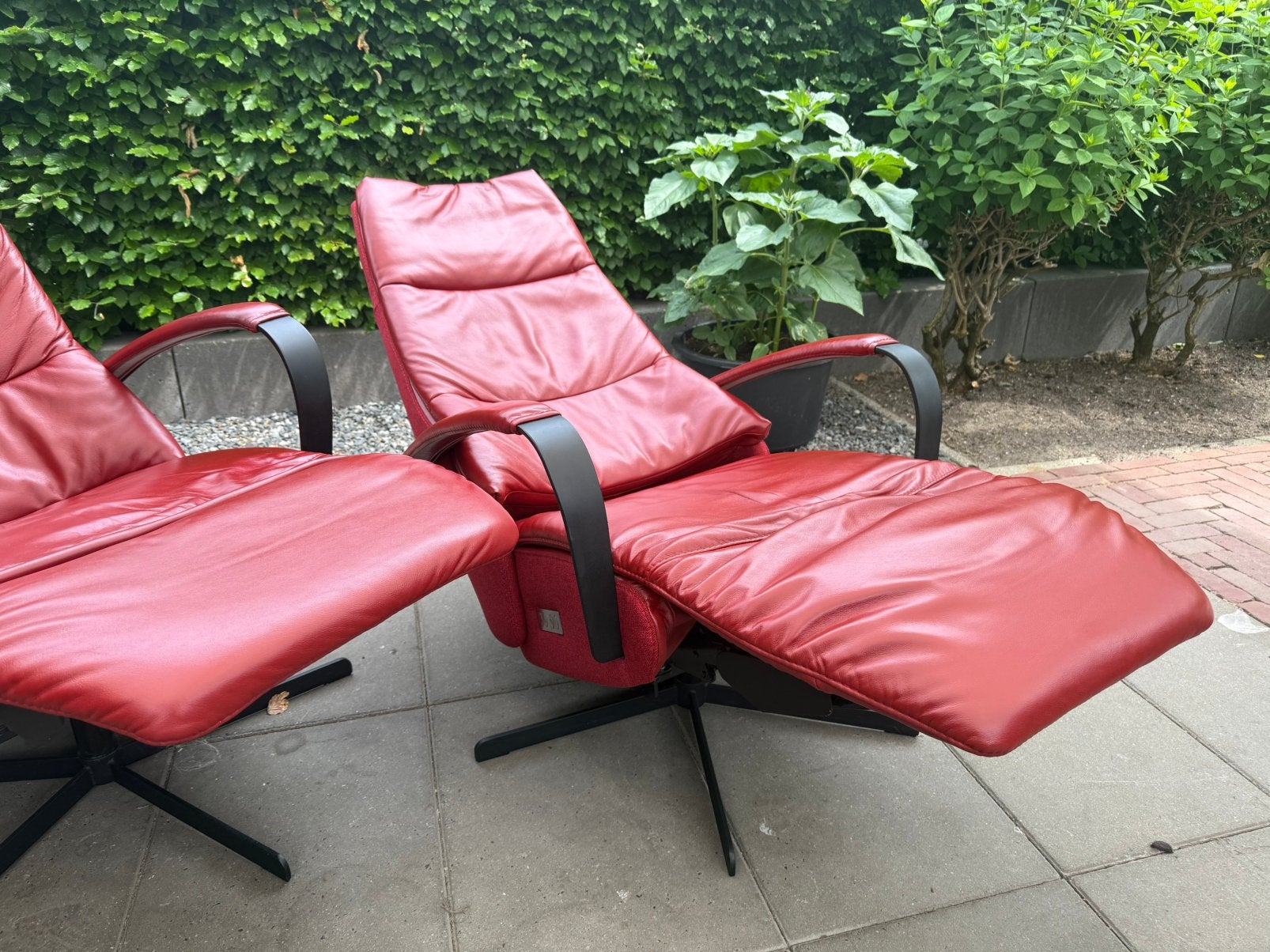 Prominent relax fauteuil relaxstoel gratis bezorging, Ophalen of Verzenden, Zo goed als nieuw, Leer, Ruim 100 fauteuils in alle kleuren en maten