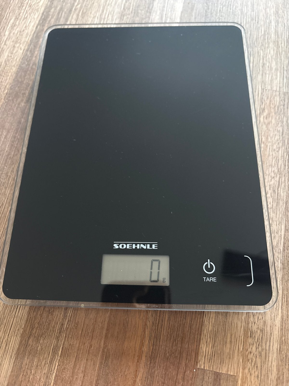 Soehnle Keukenweegschaal - Digitaal, Zwart, Max 5kg, Minder dan 10 kg, Keukenweegschaal, Ophalen of Verzenden, Fijner dan 1 gram