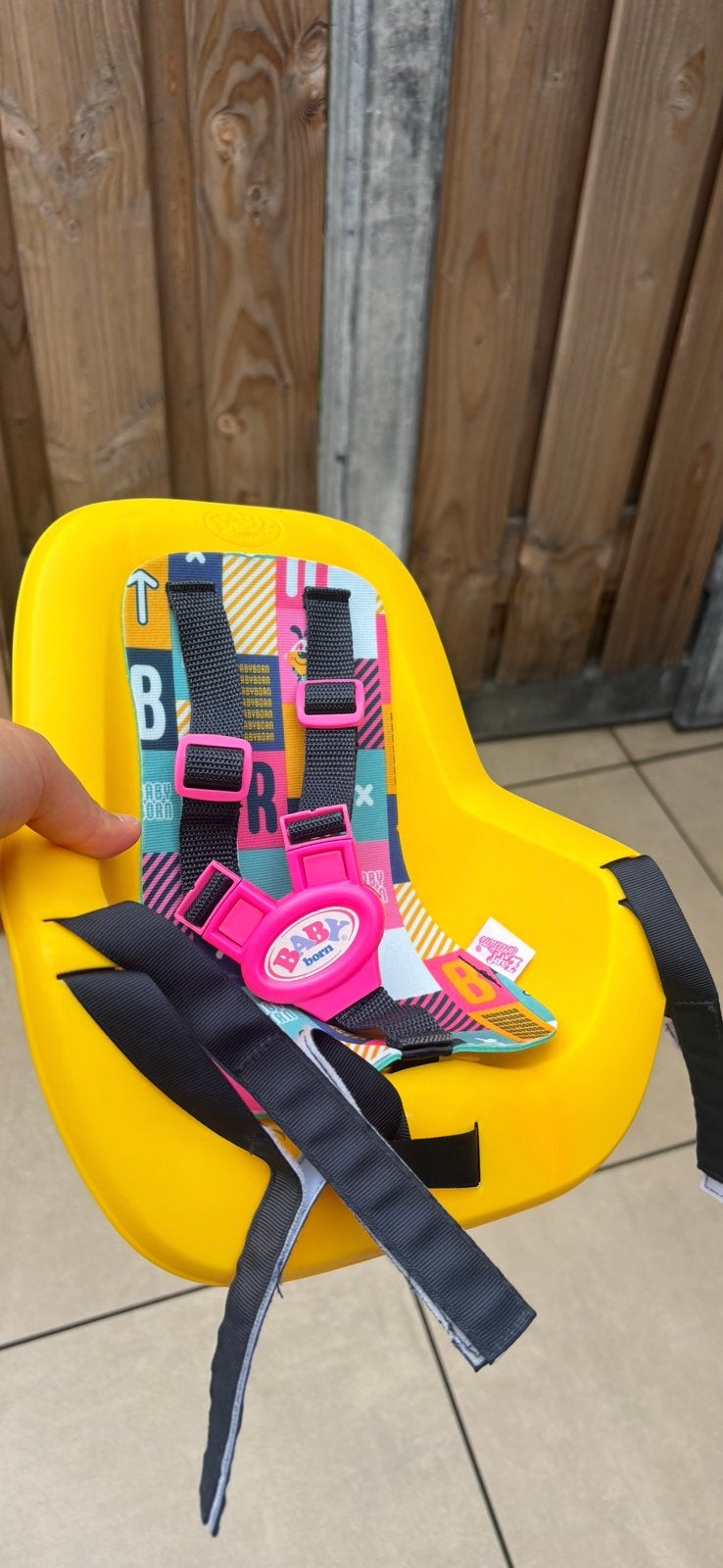 Babyborn fietszitje, Ophalen of Verzenden, Nieuw, Babypop
