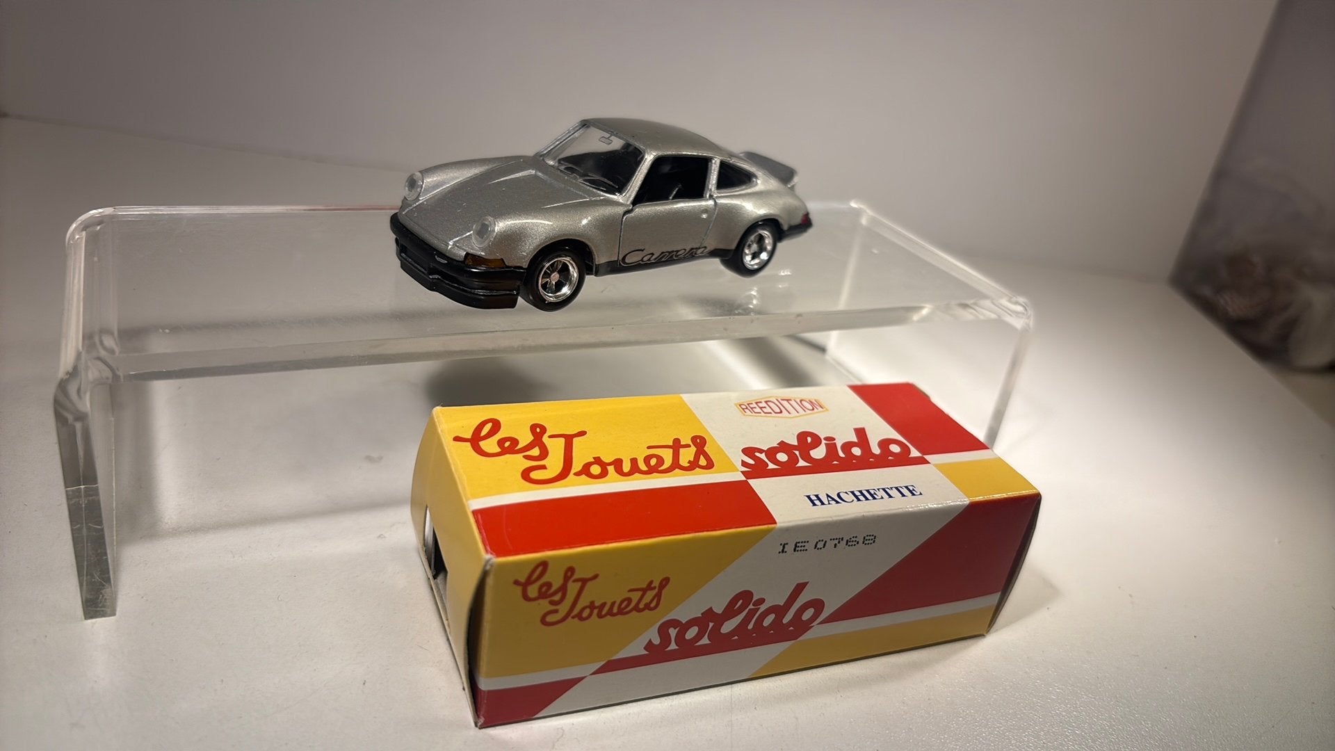 Porsche Carrera rs solido 1.43, Auto, Solido, Ophalen of Verzenden, A