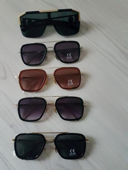 Designer zonnebrillen unisex, Sieraden, Tassen en Uiterlijk, Zonnebrillen en Brillen | Heren, Ophalen of Verzenden, Nieuw, Zwart