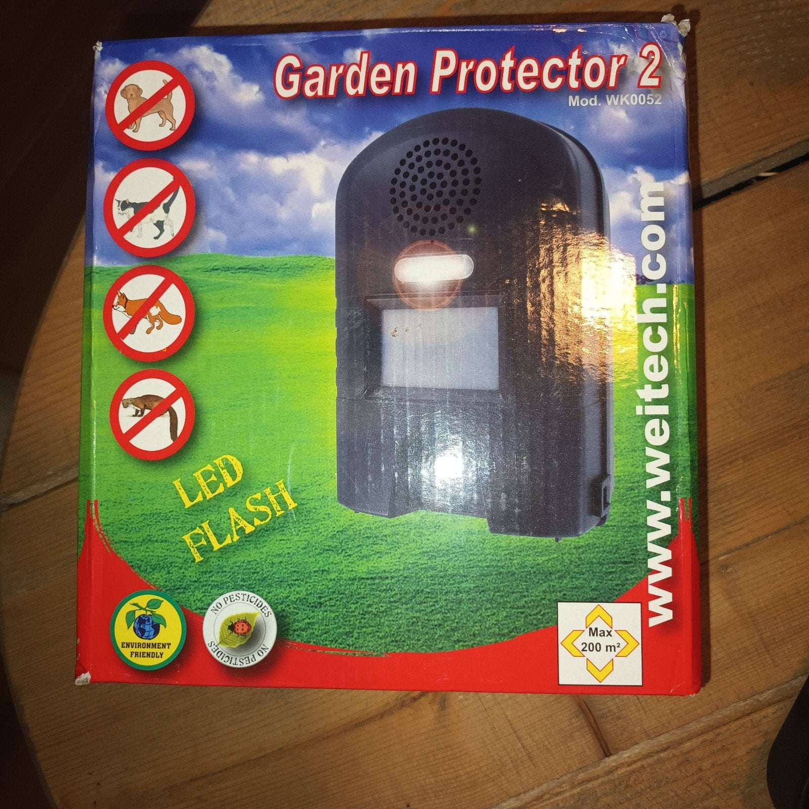 Weitech Garden Protector 2 - Ongedierteverjager, Ophalen of Verzenden, Zo goed als nieuw, Ongediertebestrijding