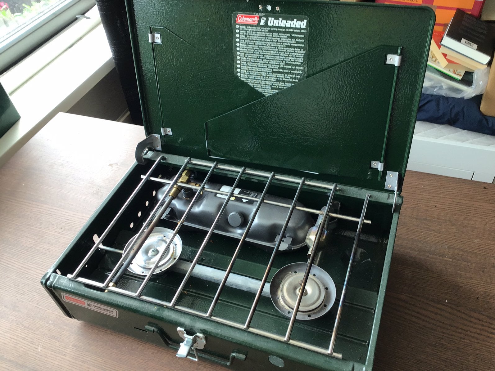 Coleman Unleaded Campstove 424 - Draagbaar Kampeerfornuis, Ophalen, Zo goed als nieuw