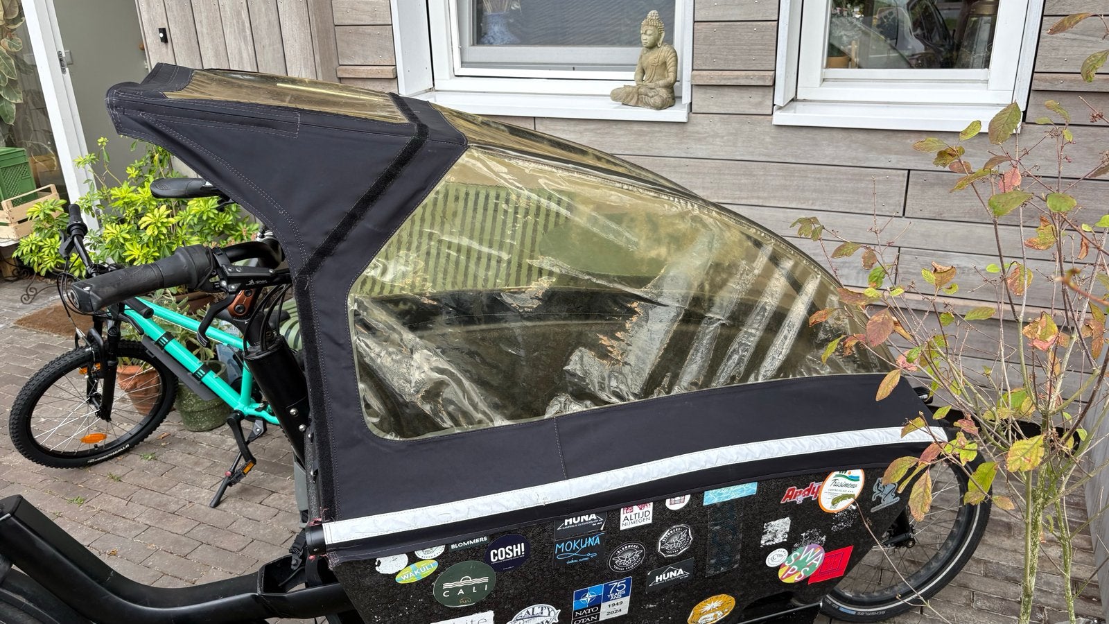Urban Arrow regenhuif - Gebruikt met gebreken, Fietsen en Brommers, Fietsaccessoires | Aanhangers en Karren, Ophalen, Gebruikt