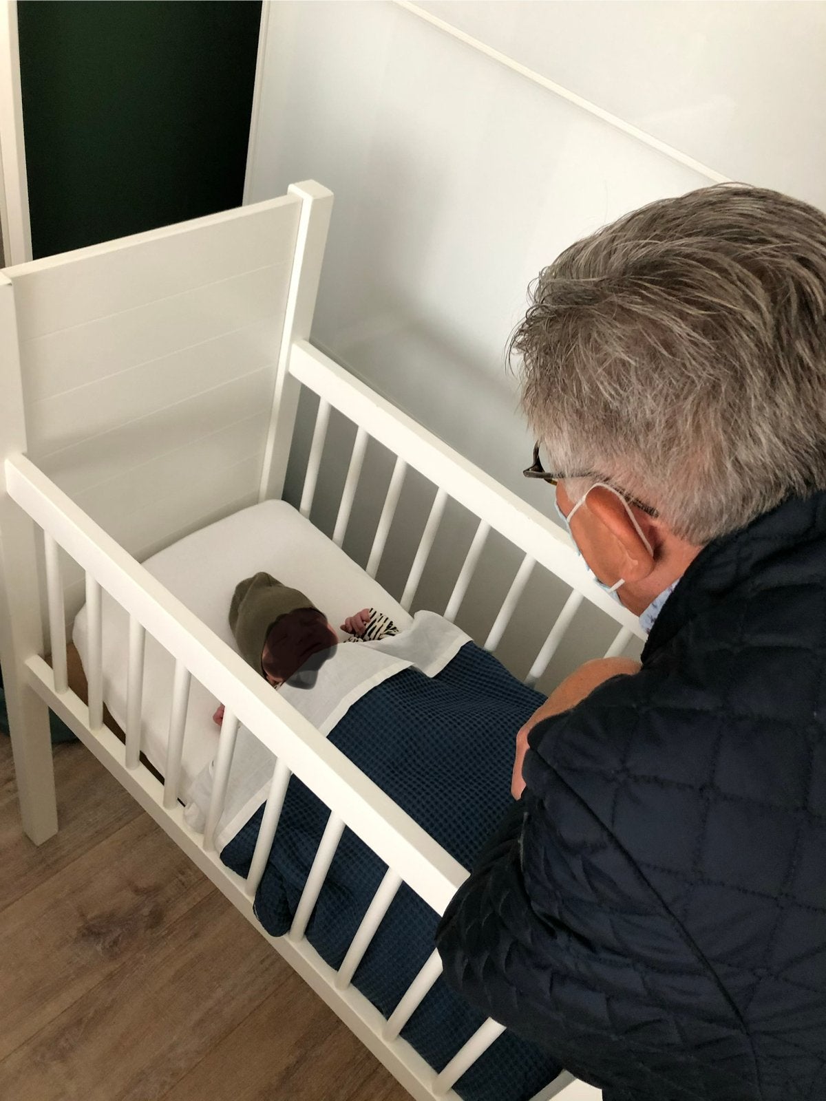 Wieg wit prenatal, Ophalen, Gebruikt, Wieg