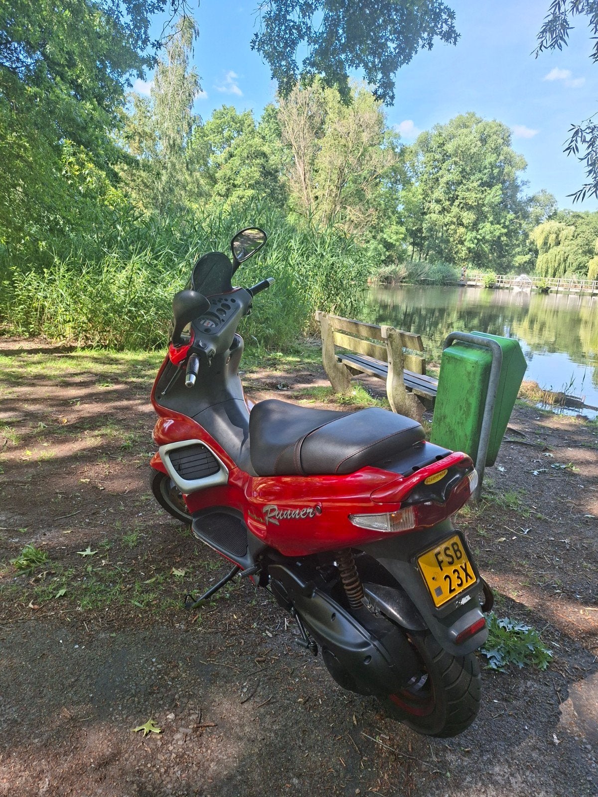 Gilera runner 70cc DD met veel extra opties!, Ophalen, Tweetakt, Zo goed als nieuw, Gilera
