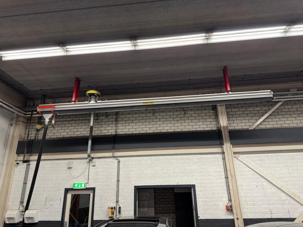 Professionele Afzuiginstallatie voor Werkplaats, Doe-het-zelf en Verbouw, Ventilatie en Afzuiging, Ophalen of Verzenden, Gebruikt