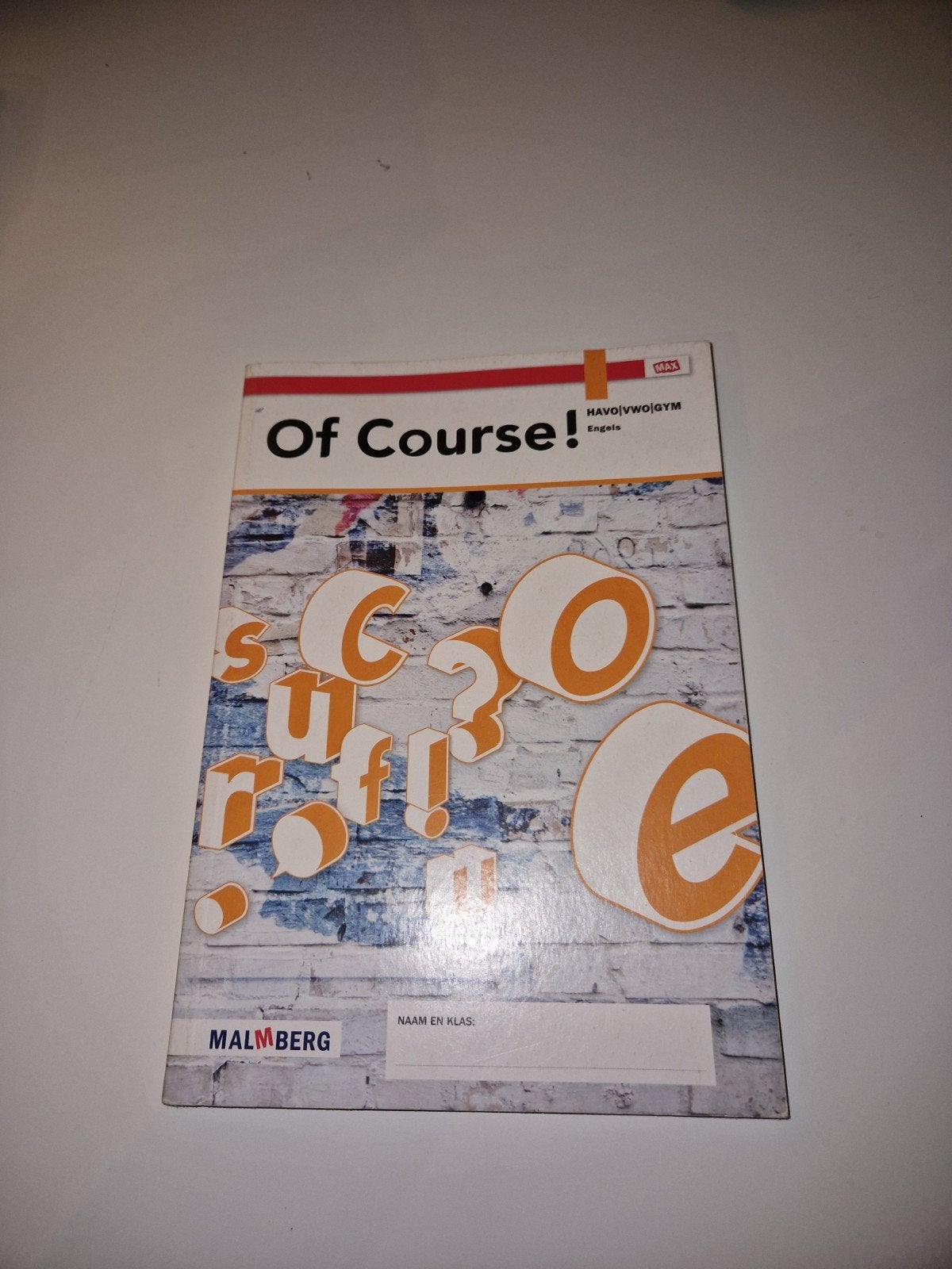Of Course! Engels HAVO/VWO/GYM Malmberg, Ophalen of Verzenden, Gelezen, HAVO, Engels