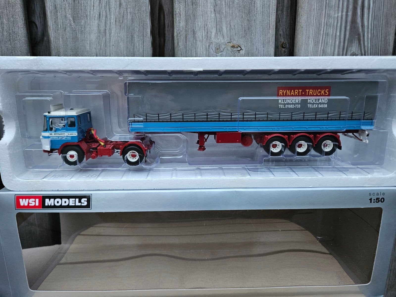 WSI Daf 2600 Rynart Trucks Klundert Nieuw in doos, Hobby en Vrije tijd, Modelauto's | 1:50, Ophalen of Verzenden, Nieuw, Bus of Vrachtwagen