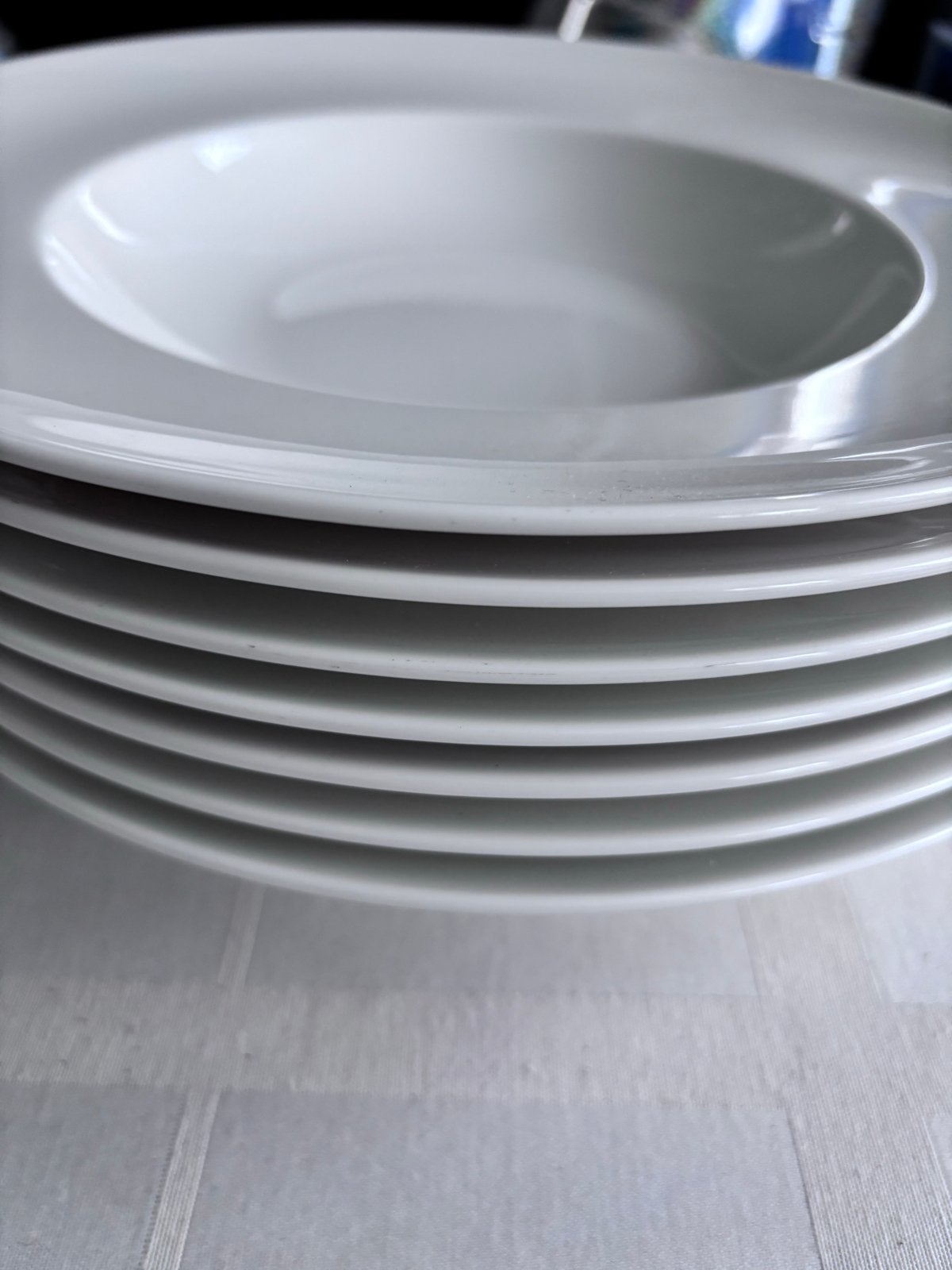 Villeroy & Boch pasta borden wit 30 cm - 7 stuks, Ophalen, Zo goed als nieuw, Villeroy & Boch, Bord(en)
