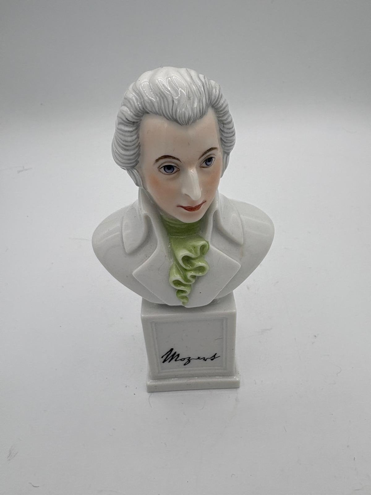 Porseleinen buste van Mozart - Klassieke decoratie, Ophalen of Verzenden