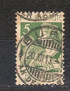 Zwitserland 117, Ophalen of Verzenden, Gestempeld