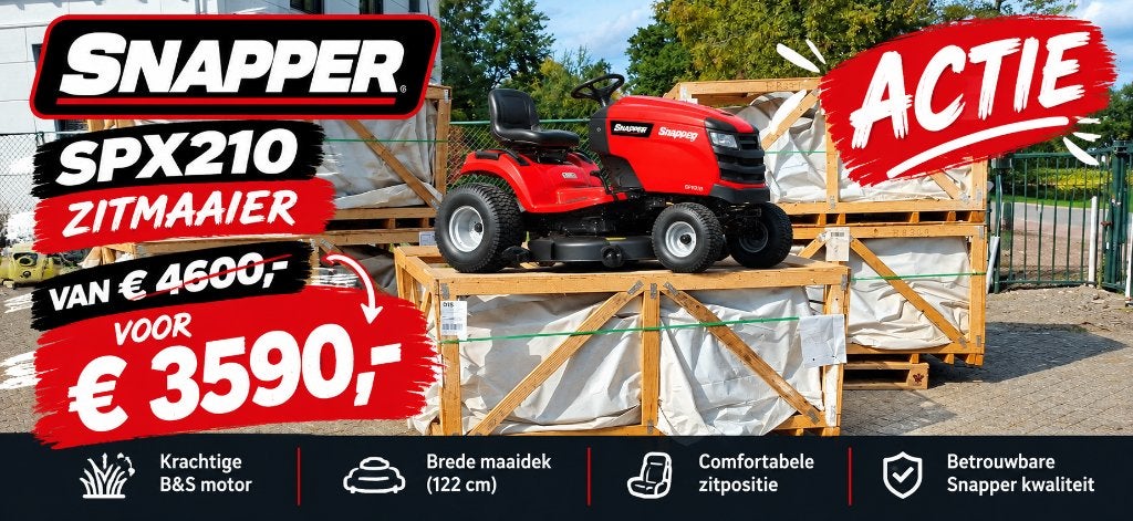 ✅ ACTIE SIMPLICITY ZITMAAIER NIEUW, OVERJARIG, Ophalen, Elektrische starter, Nieuw, 90 tot 120 cm