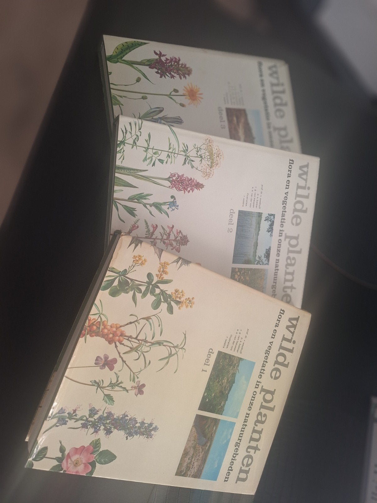 3 delen van Wilde Planten, Bloemen, Planten en Bomen, Diverse, Ophalen of Verzenden, Zo goed als nieuw