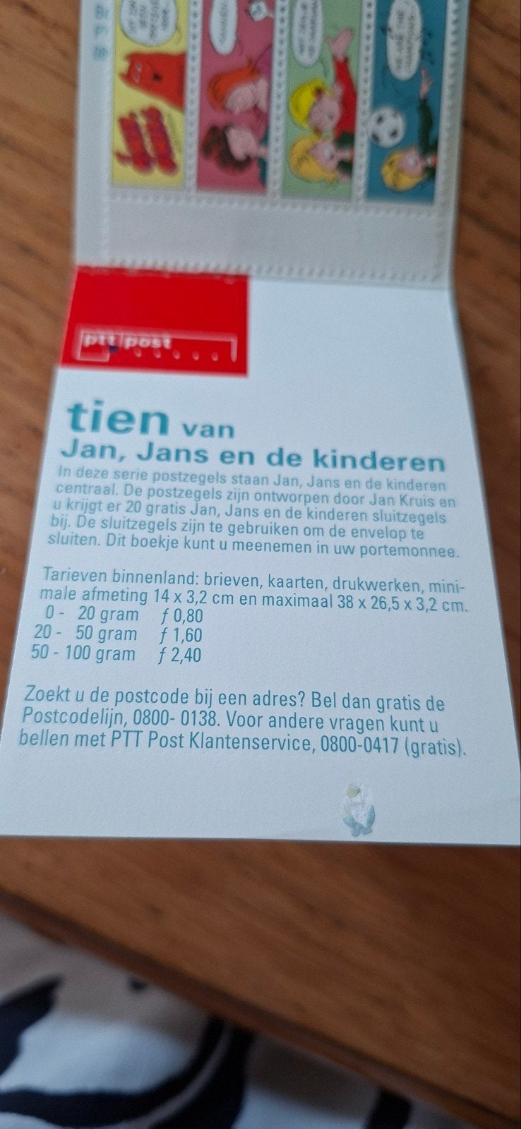 2 x 16 sluitzegels jan jans en de kinderen, Postzegels en Munten, Ophalen of Verzenden