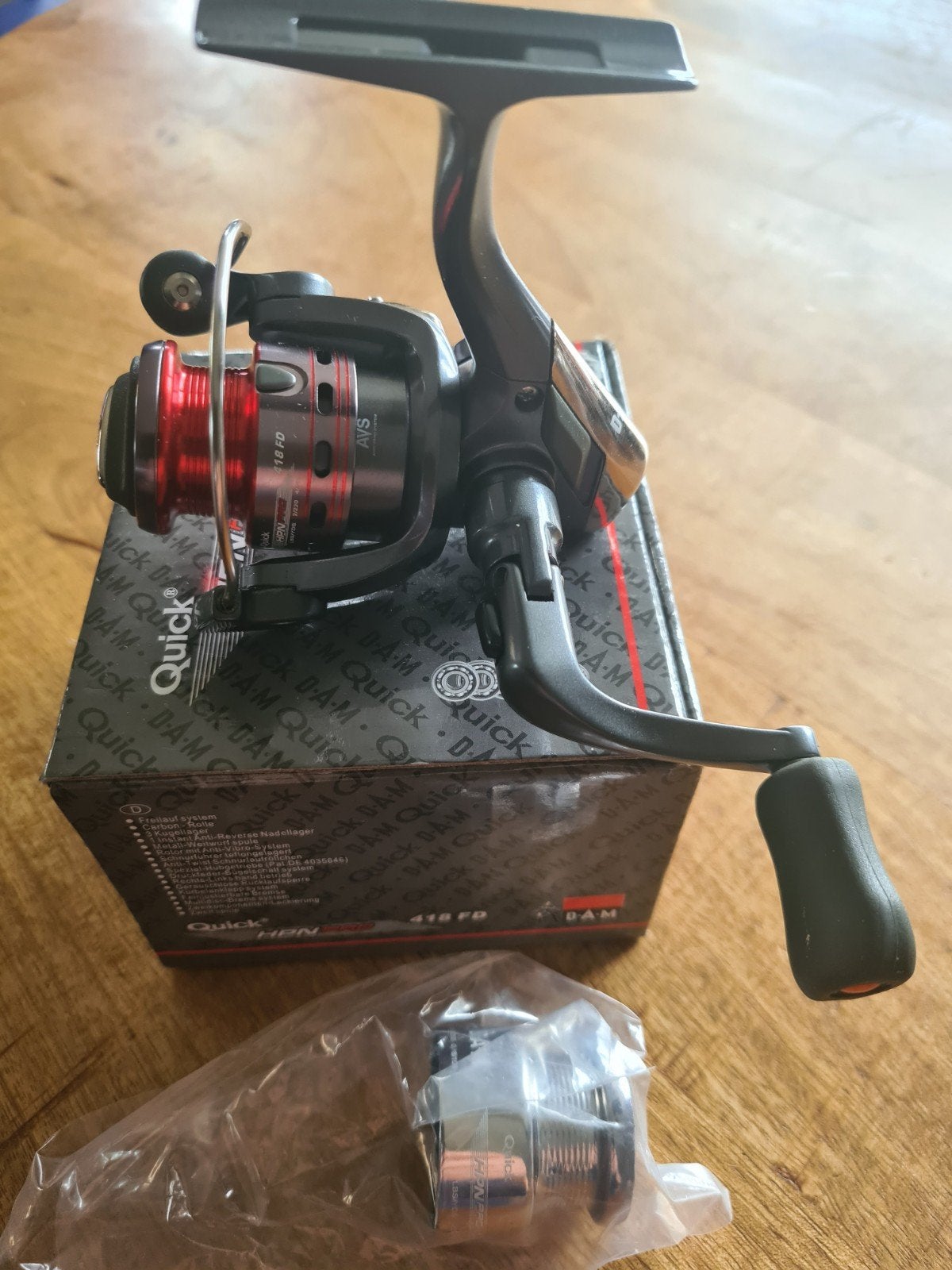 DAM Quick HPN PRO 418 FD Molen - Zo goed als nieuw, Watersport en Boten, Ophalen of Verzenden, Zo goed als nieuw, Molen