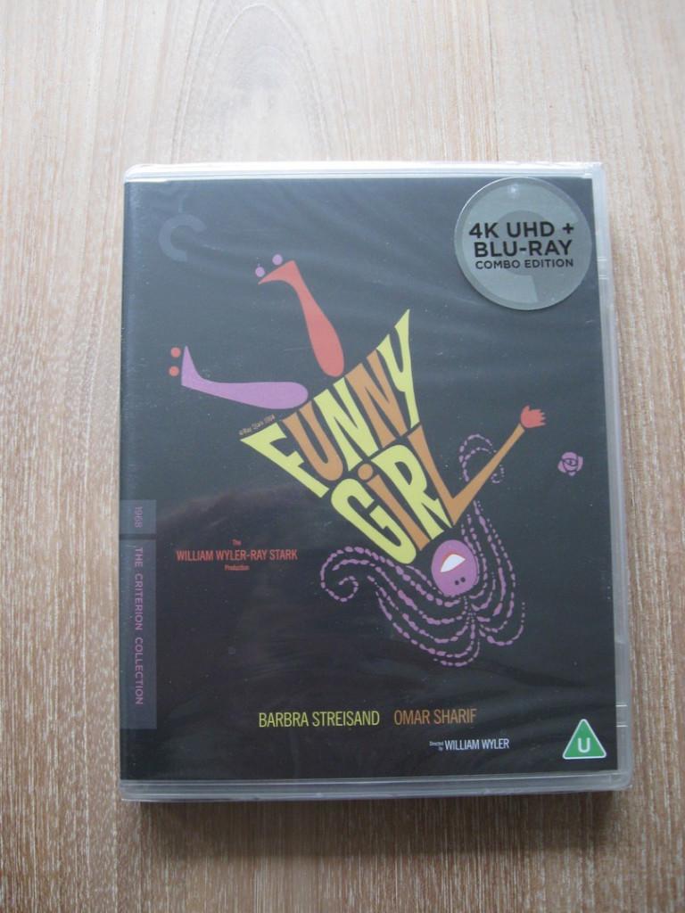 4K UHD Blu-ray (2 Discs) Funny Girl (UK) SEALED Criterion, Ophalen of Verzenden, Nieuw in verpakking, Klassiekers