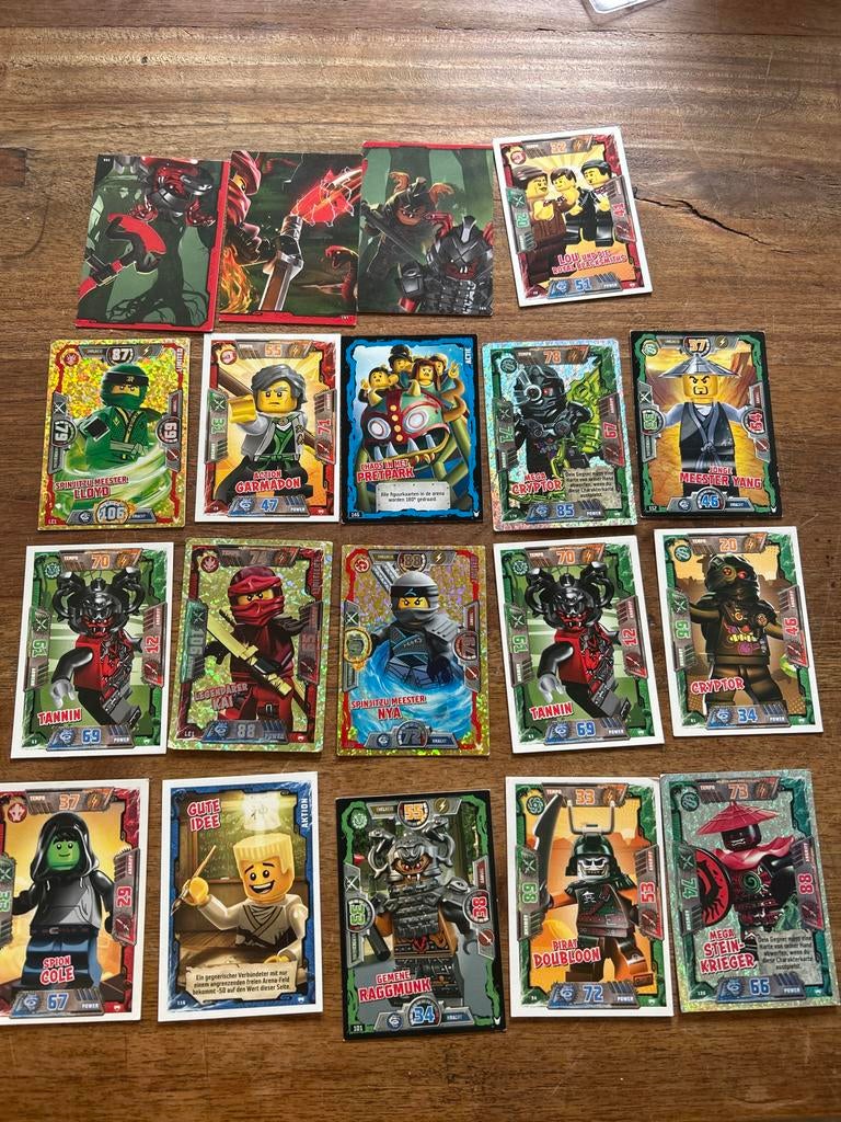Lego Ninjago Trading Card Game Kaarten - Diverse, Hobby en Vrije tijd, Verzamelkaartspellen | Overige, Ophalen of Verzenden, Gebruikt
