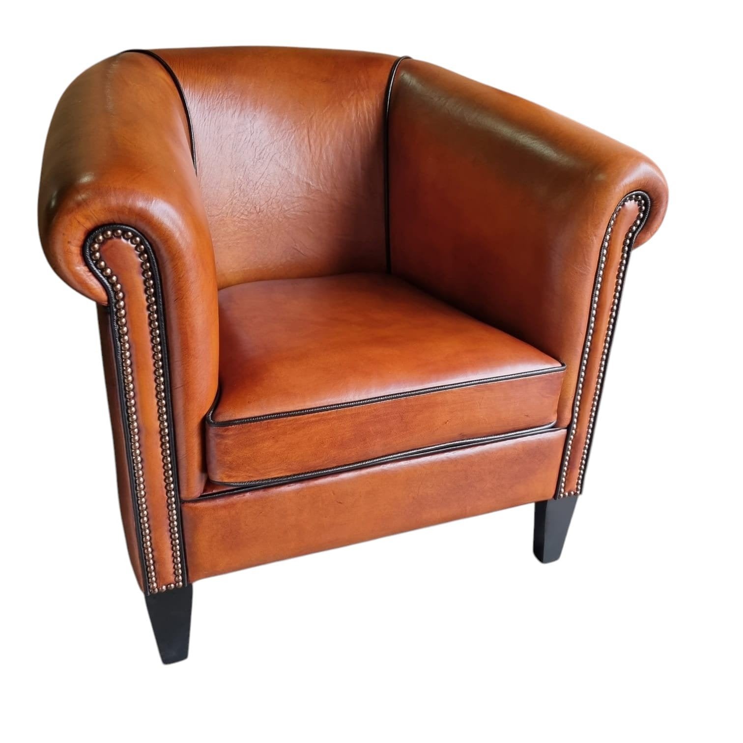 2x showroommodel Chesterfield club fauteuil + BEZORGING, ., Chesterfield, Nieuw, Ophalen of Verzenden