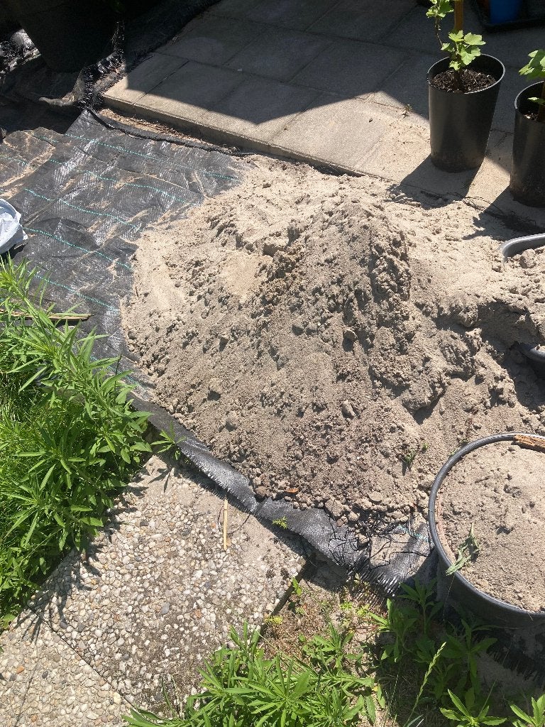 Zand gratis afhalen, Tuin en Terras, Ophalen, Zo goed als nieuw, Straatzand