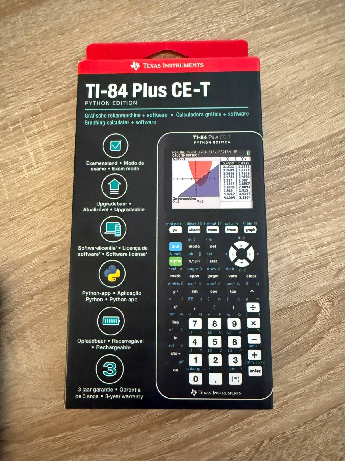 TI-84 Plus CE-T, Ophalen