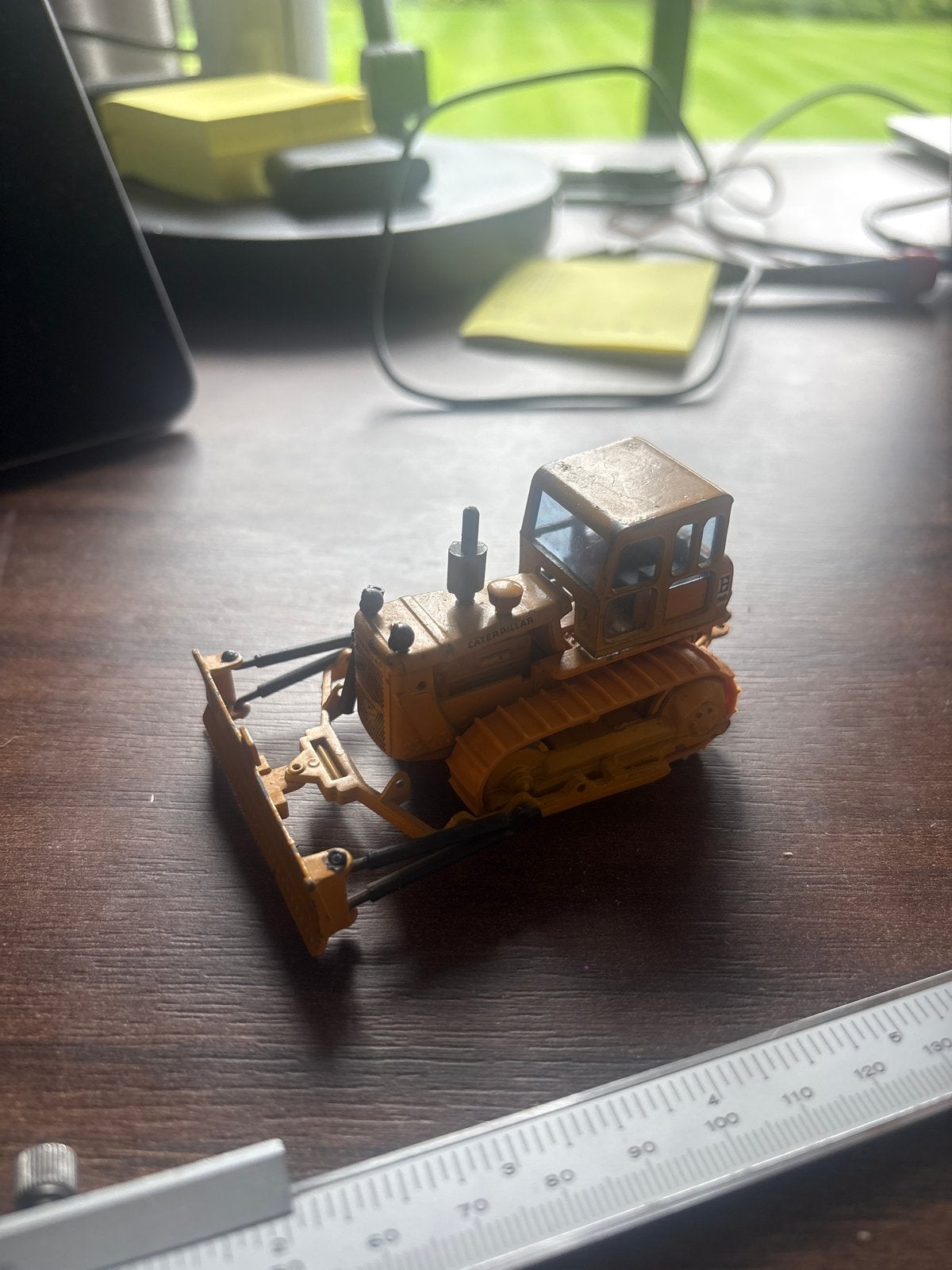 Vintage NZG Modelle Caterpillar D6C Bulldozer (Made in W. Ge, Ophalen of Verzenden, Gebruikt