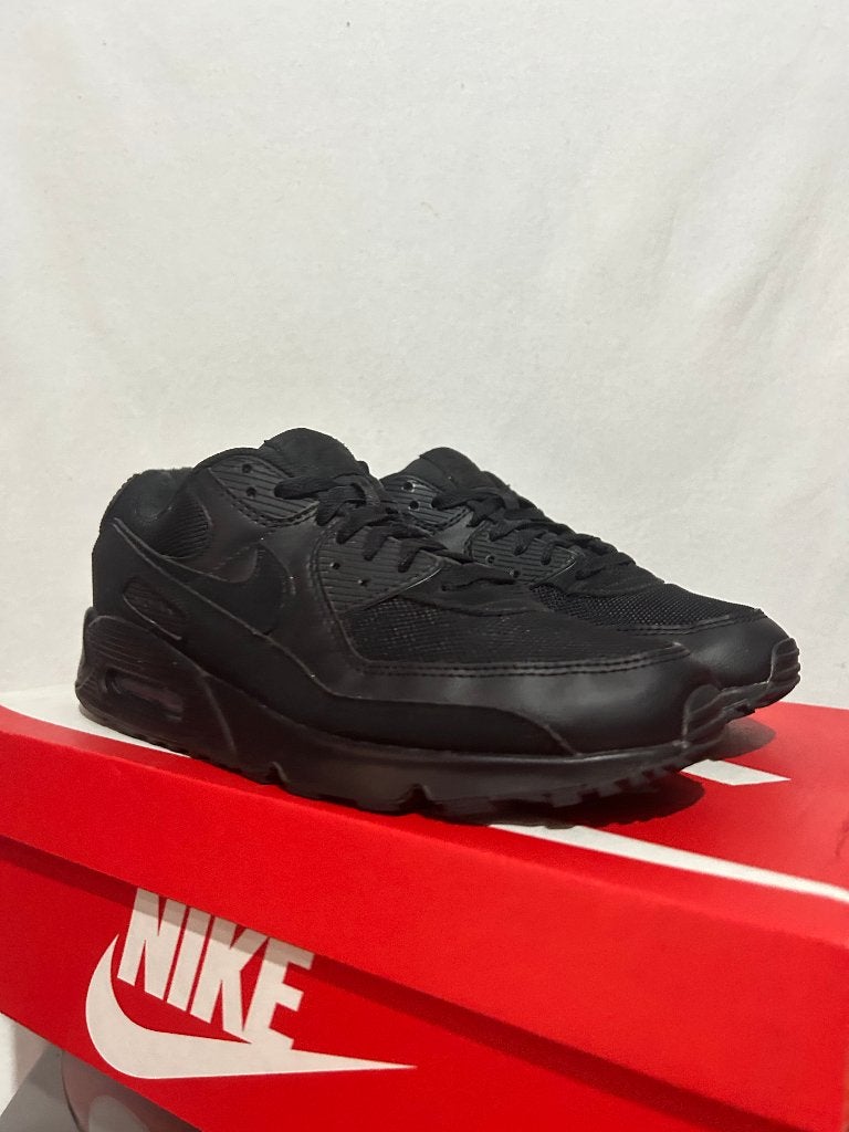 ALS NIEUW! Maat 44 - Nike Air Max 90 Triple Black, Verzenden, Zwart, Nike, Nike
