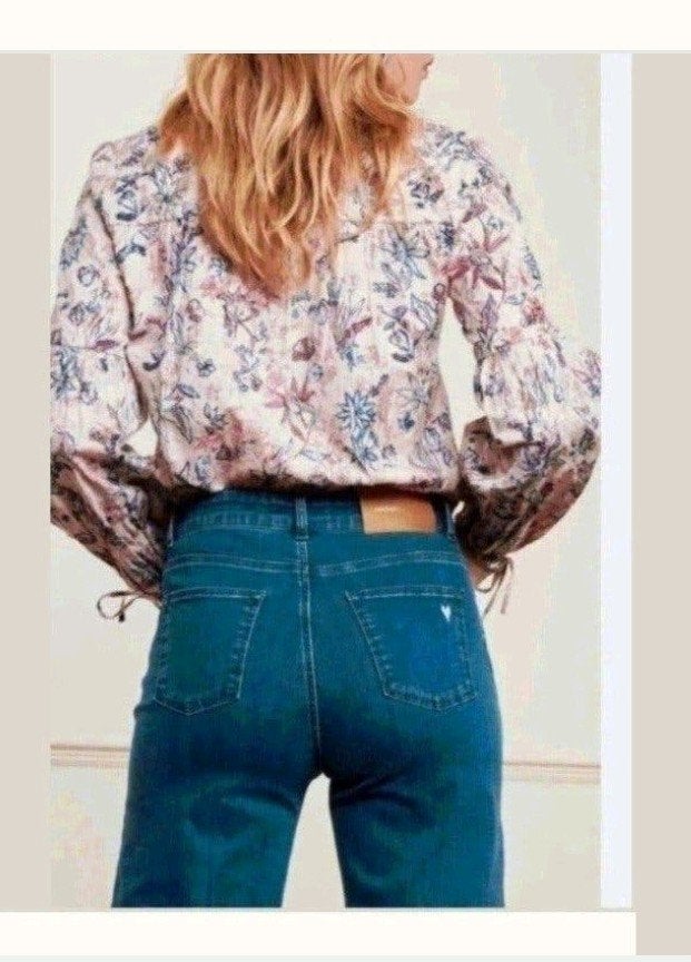 Fabienne Chapot Eva wide leg broek maat 27 *nieuw *, Kleding | Dames, Fabienne Chapot, Ophalen of Verzenden, Nieuw, Blauw