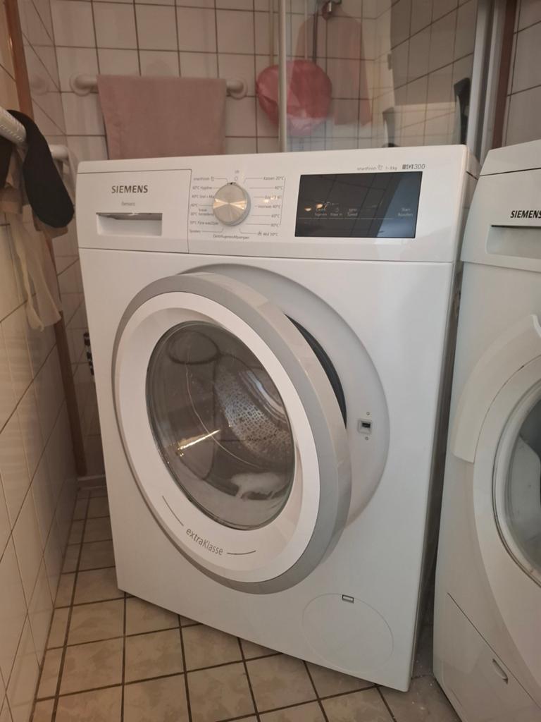 Siemens iQ300 Wasmachine - Extrakklasse, Witgoed en Apparatuur, Koelkasten en IJskasten, Ophalen, Gebruikt