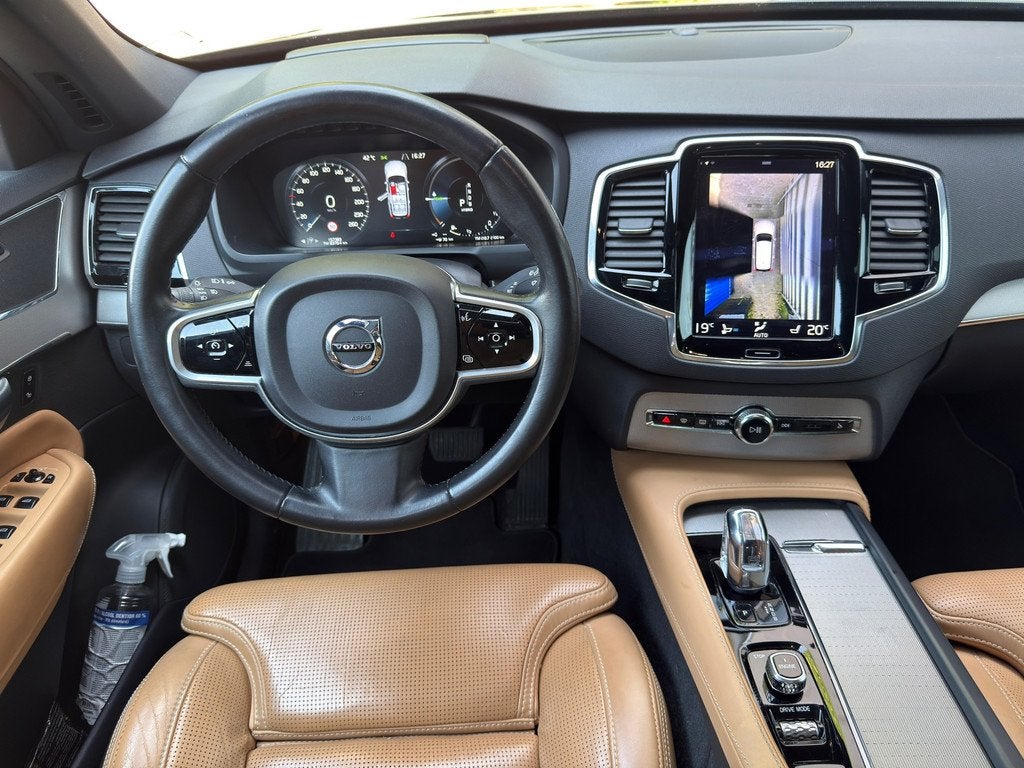 Volvo XC90 2.0 T8 Twin Engine AWD Inscription luxe l 7 Perso, 1969 cc, 7 stoelen, Zwart, Bedrijf