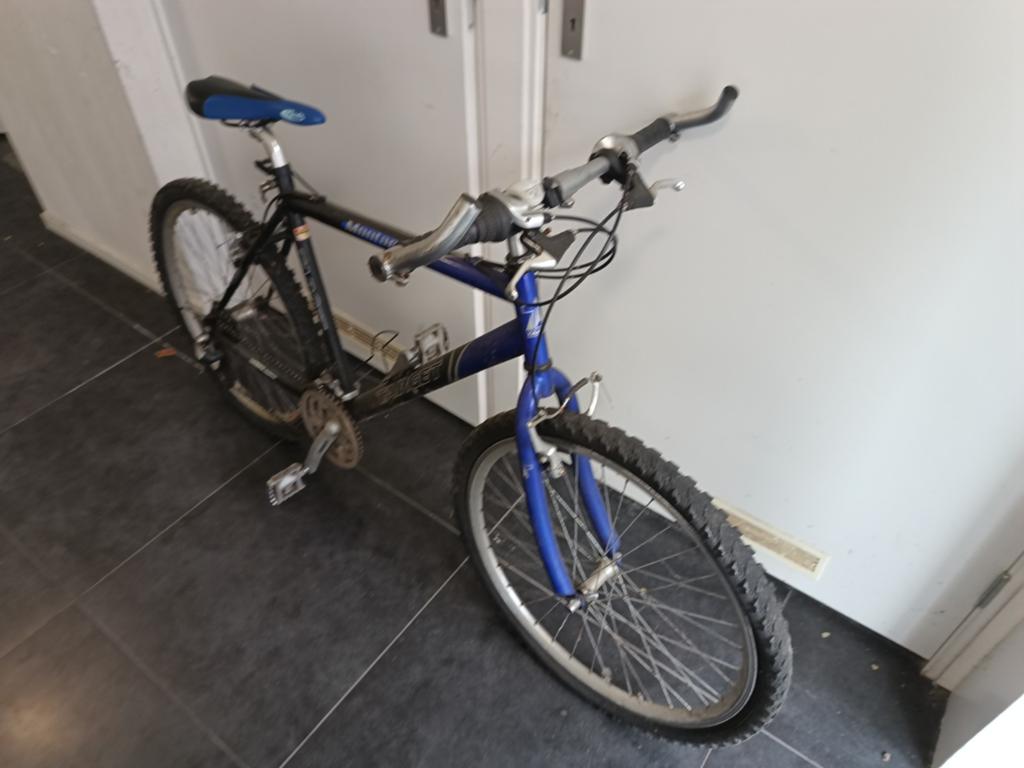 26 inch mountainbike - Target Montana, Gebruikt, Velgrem, Geen vering, Ophalen