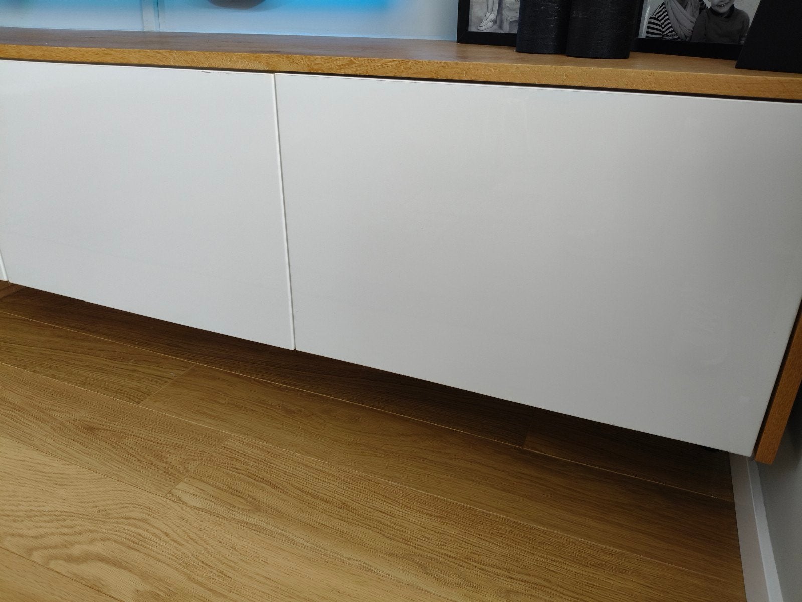 Besta Selsviken hoogglans wit deuren/frontjes, Ophalen, Modern, Strak, 50 tot 100 cm, Zo goed als nieuw