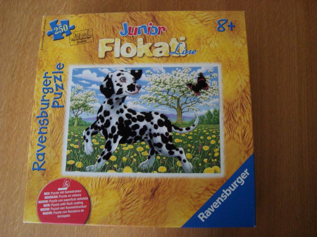 junior Flokati 250 stukjes, Ophalen of Verzenden, 500 t/m 1500 stukjes, Zo goed als nieuw, Legpuzzel