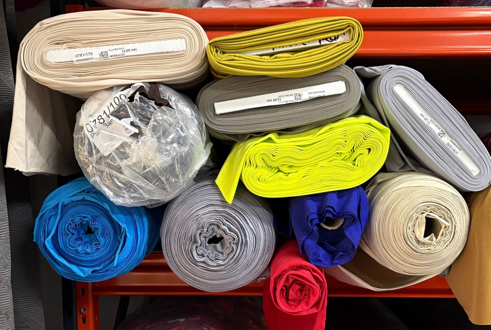 Partij bamboo viscose, Ophalen, Bruin, 120 cm of meer, 200 cm of meer