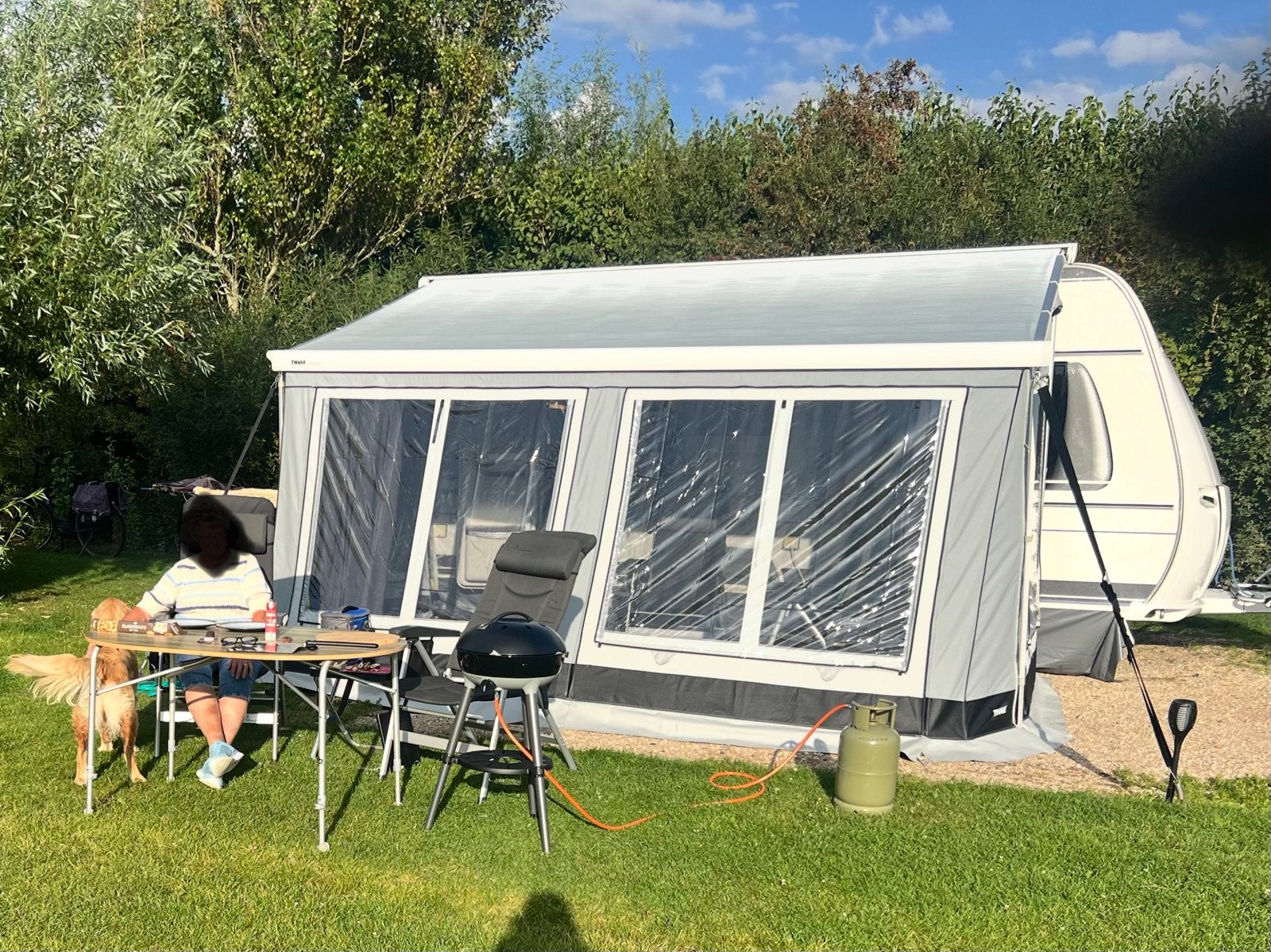 Thula veduta luifeltent 425 voor luifel thule  6200/6300, Ophalen, Zo goed als nieuw, Thule