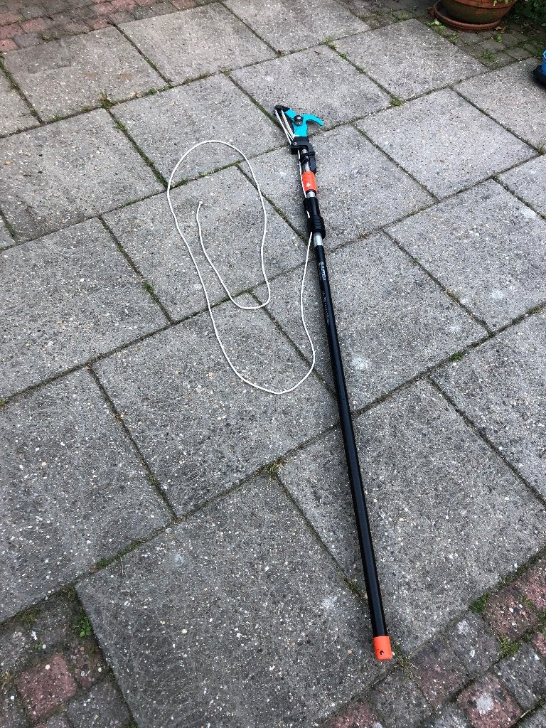 Gardena telescoop snoeischaar - in goede staat, Ophalen, Gebruikt, 20 t/m 29 mm, Gardena