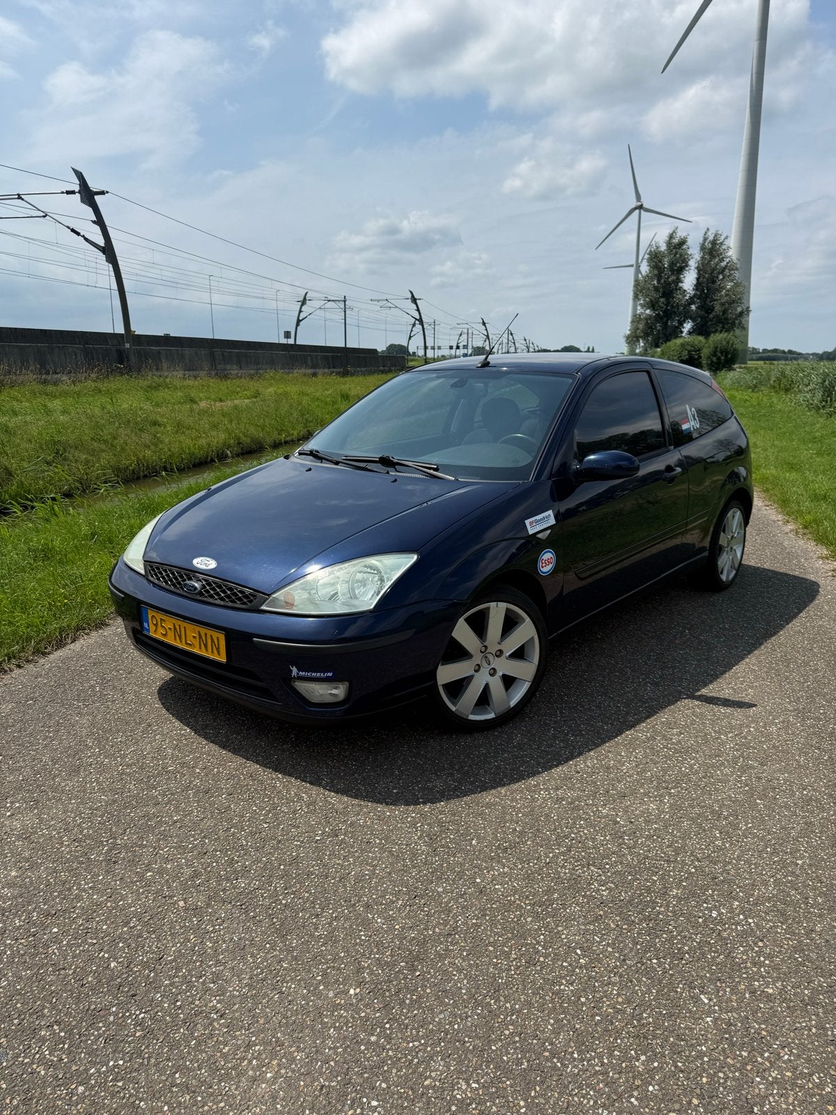Ford Focus 1.6-16v Collection 2003, Auto's, Ford, 1596 cc, Stof, Zwart, 4 cilinders