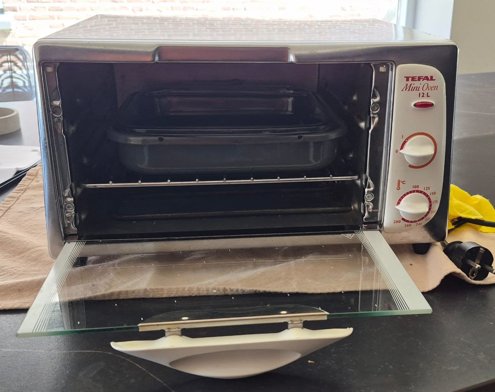 Tefal Mini Oven 12L - Compacte en Handige Oven, Witgoed en Apparatuur, Ovens, Minder dan 45 cm, Gebruikt, Minder dan 45 cm, Tefal