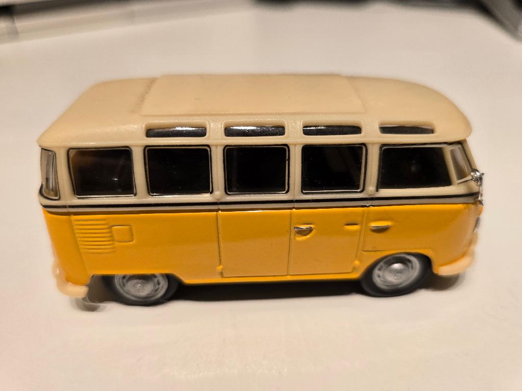 Volkswagen t1 samba bus 1/43, Ophalen of Verzenden, Gebruikt, Auto, Overige merken