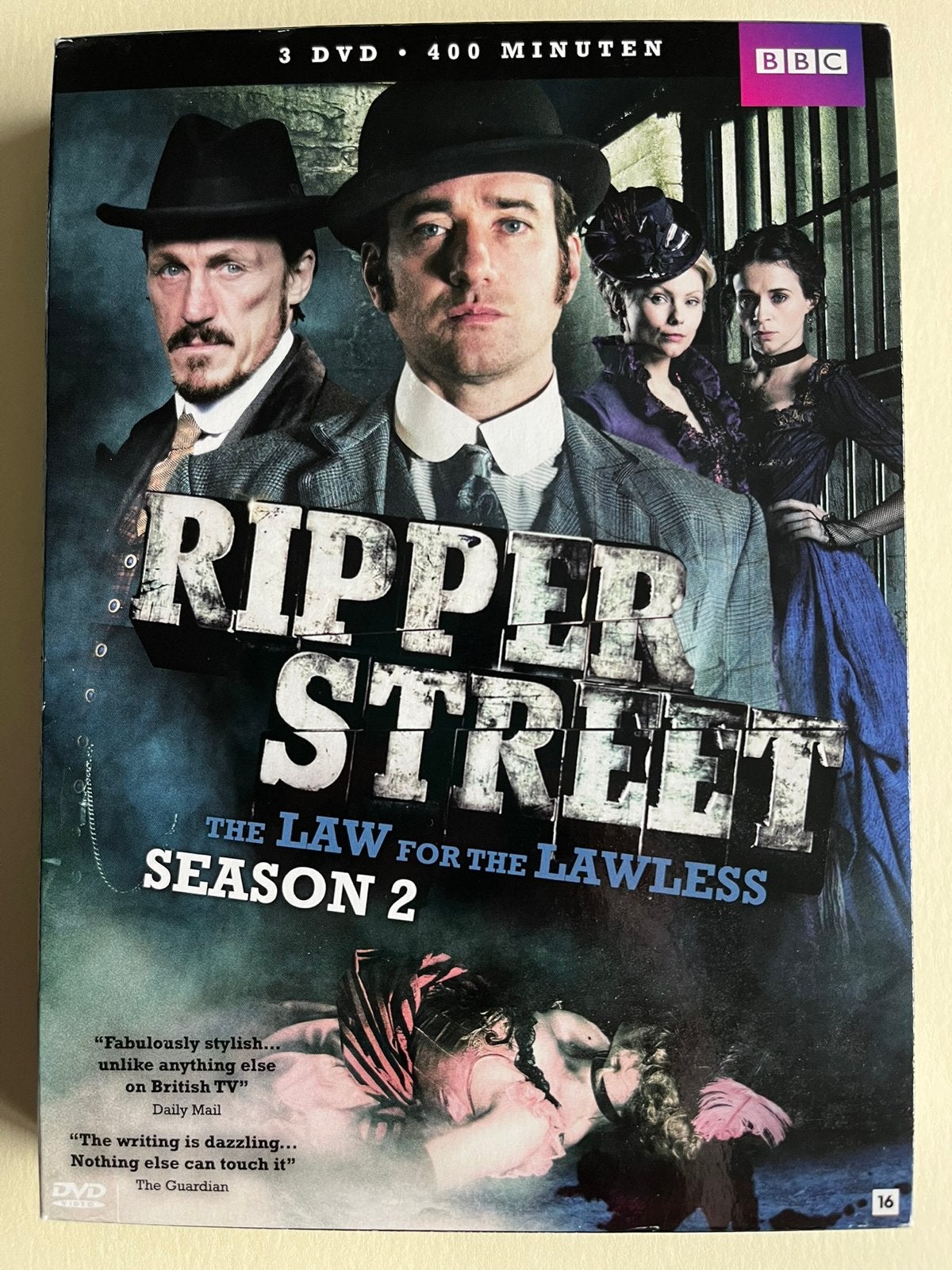Ripper Street - The Law for the Lawless - Seizoen 2 (DVD), Vanaf 16 jaar, Boxset, Ophalen of Verzenden, Zo goed als nieuw