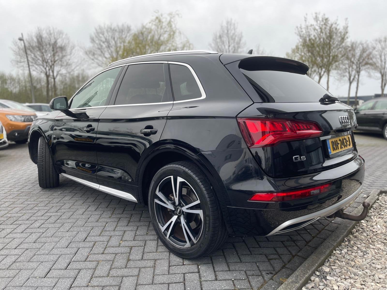 Audi Q5 2.0 TFSI quattro Sport Pro Line | Trekhaak | PDC | L, Auto's, Audi, Automaat, Stof, Gebruikt, Euro 6