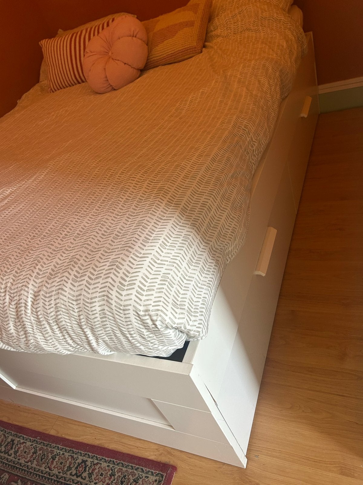 Foto 5 van 160x200 tweepersoonsbed met opberglades
