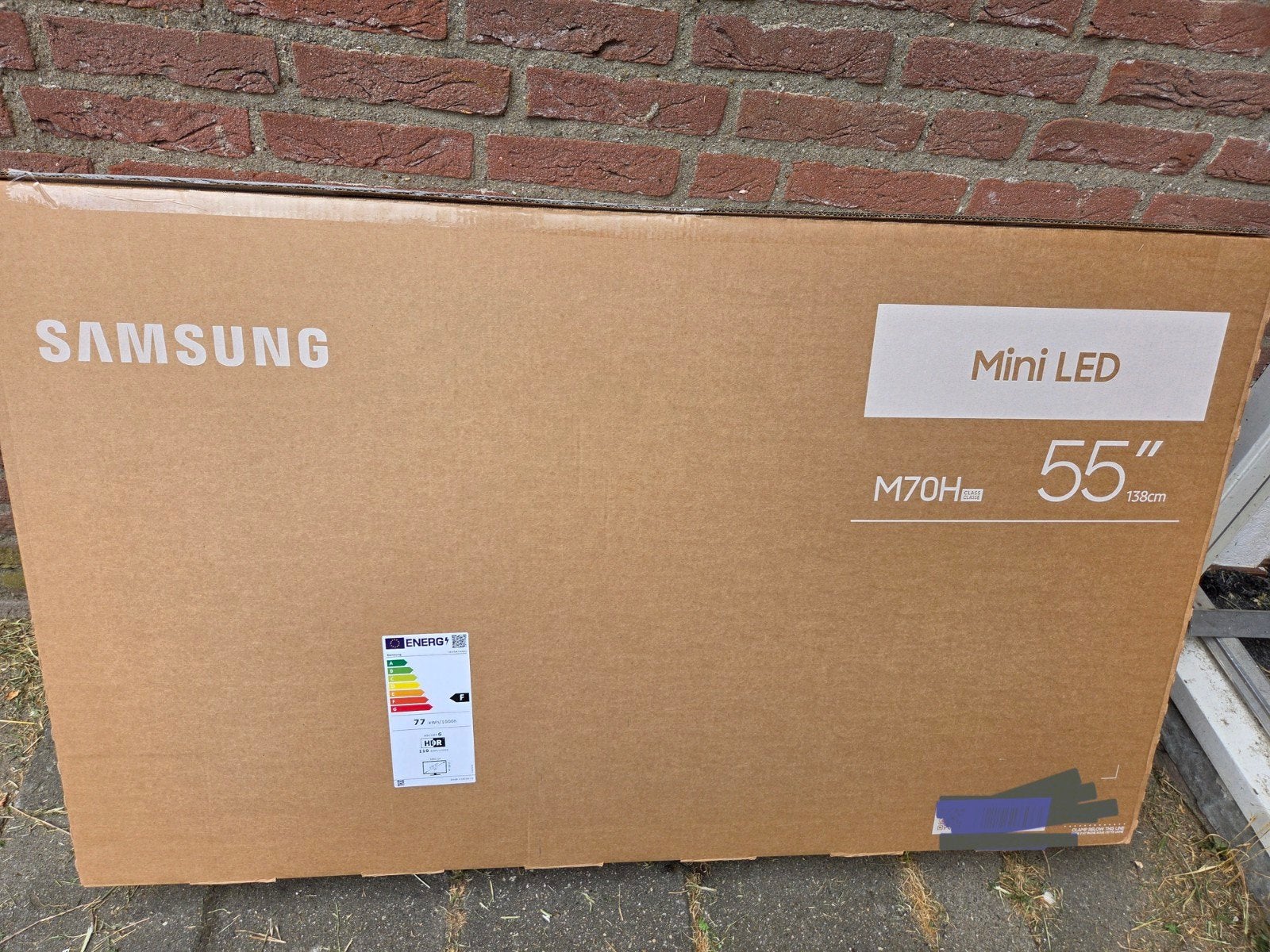 Samsung Mini LED M70H 55 inch TV - Nieuw en Verzegeld, Ophalen, Nieuw, Samsung, 100 cm of meer