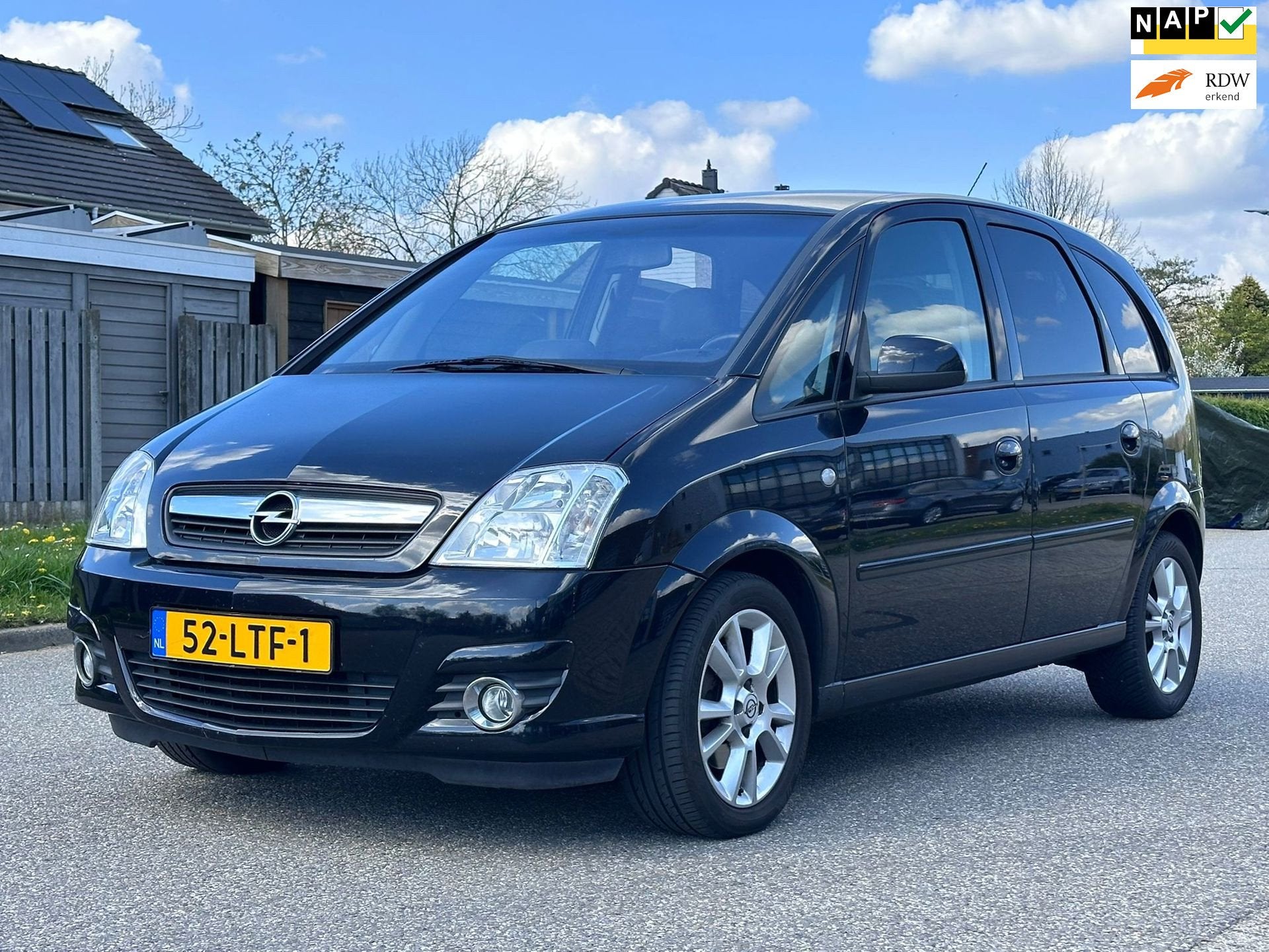 Opel Meriva 1.6-16V Cosmo Automaat*Ketting vervangen*1e eige, Dealer onderhouden, 15 km/l, 4 cilinders, Leder en Stof
