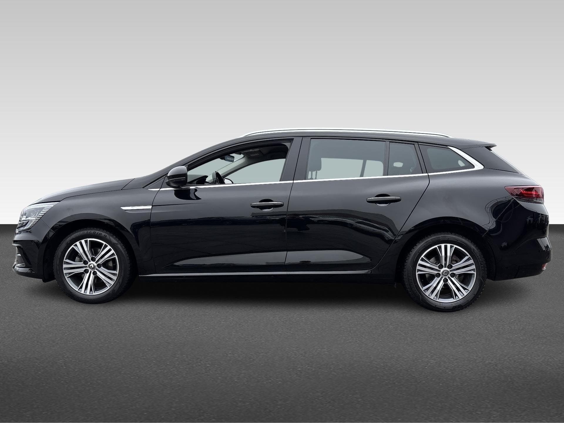 Renault Mégane Estate 1.3 TCe 140pk Automaat Intens, Gebruikt, 4 cilinders, Zwart, Origineel Nederlands