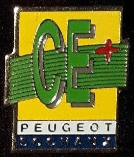 Peugeot CE pin Sochaux, Verzamelen, Verzenden, Nieuw, Transport, Speldje of Pin