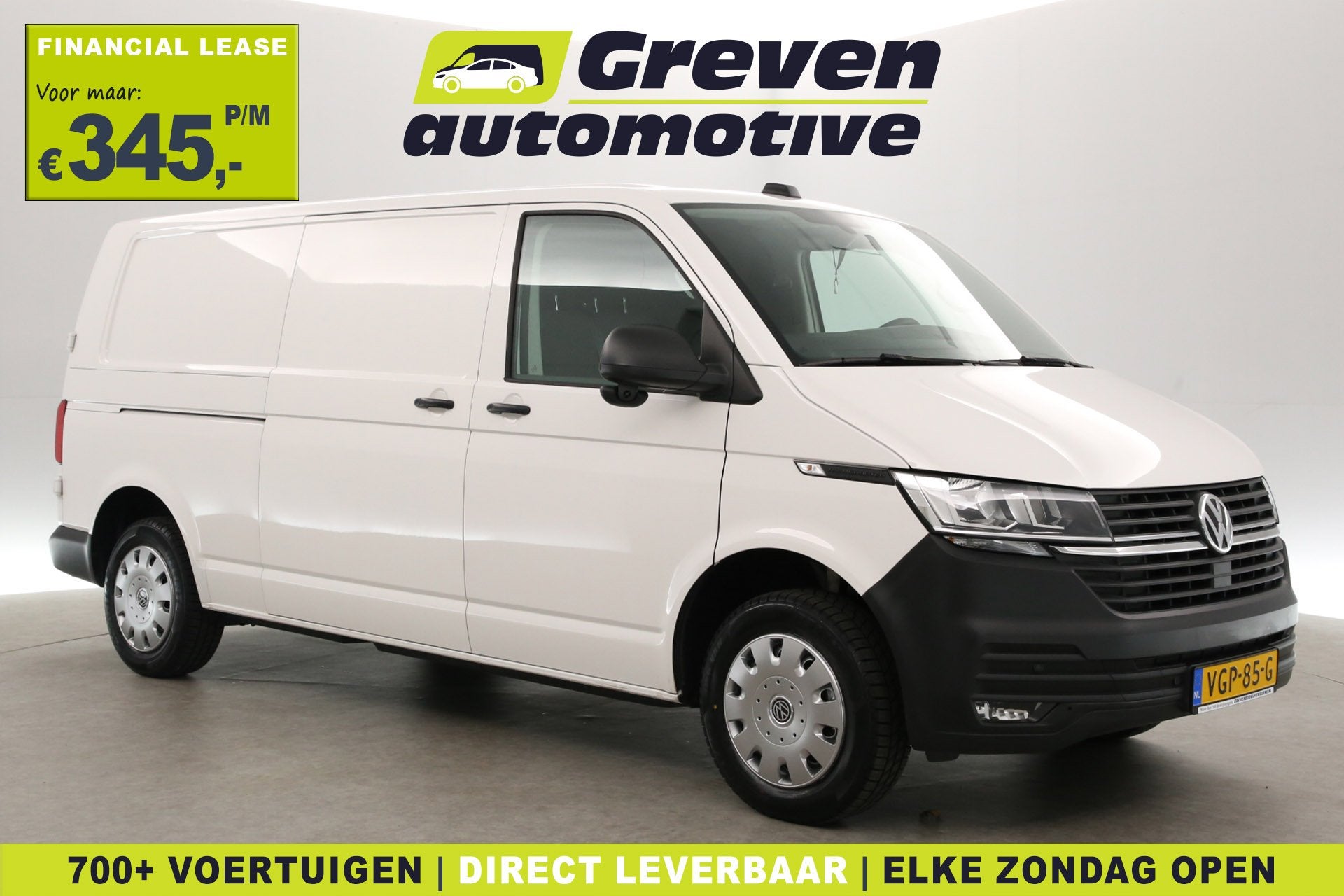 Volkswagen Transporter 2.0 TDI 150PK L2H1 | Aut. | Airco | C, Stof, Gebruikt, Euro 6, 4 cilinders