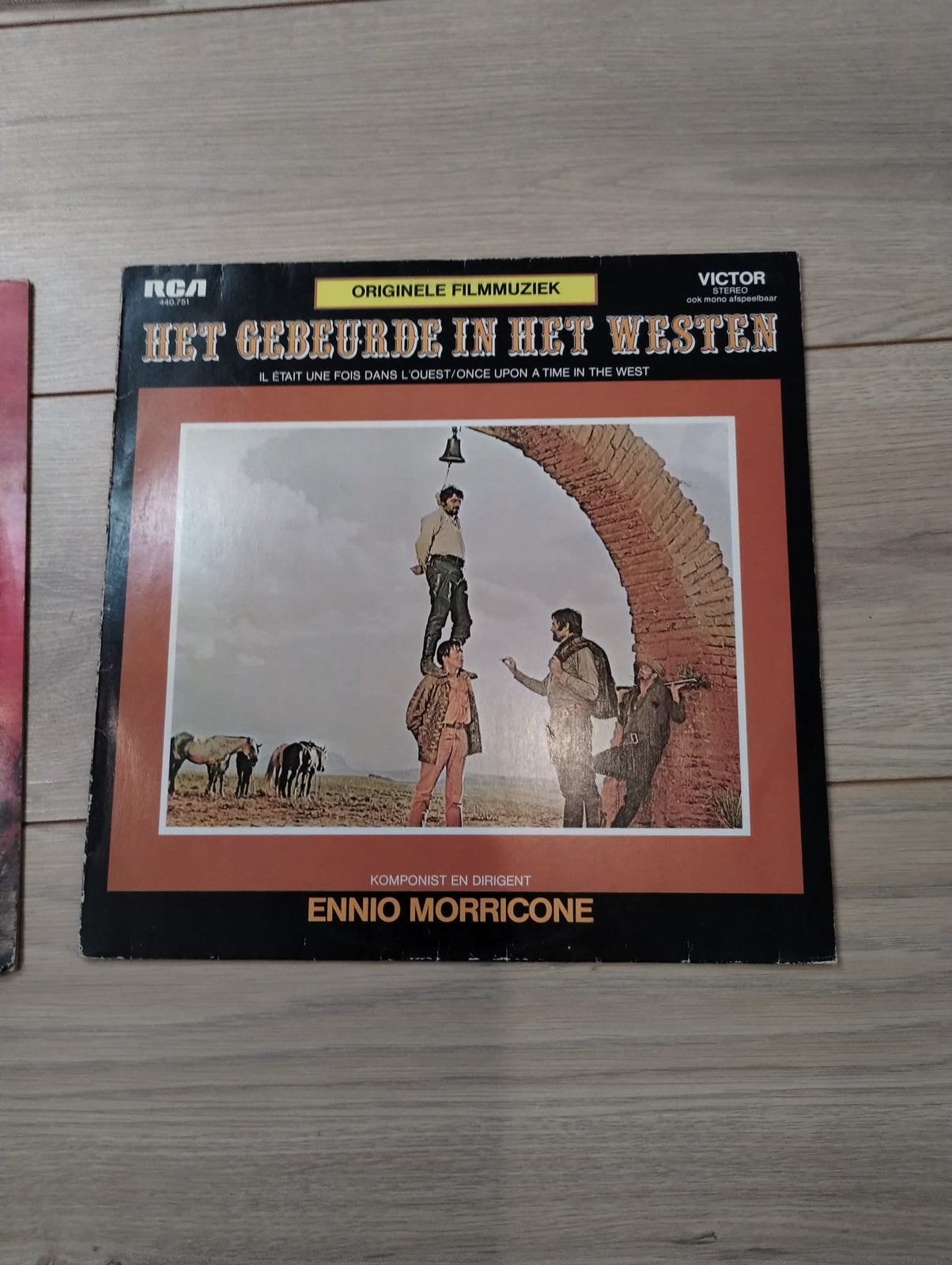 Once upon a time in the west. Lp ENNIO MORRICONE, Cd's en Dvd's, Vinyl | Filmmuziek en Soundtracks, Ophalen of Verzenden, Zo goed als nieuw