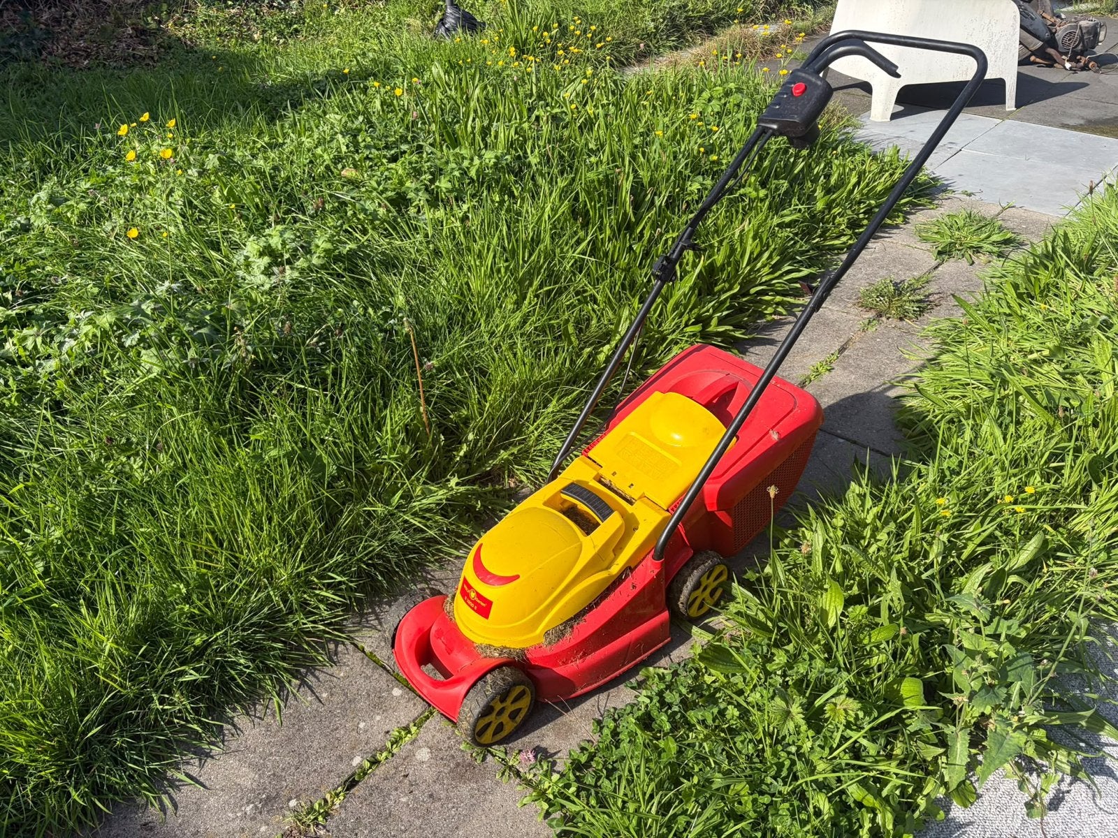 Wolf Garten S3200 E Grasmaaier - Geslepen messen, Ophalen, Cirkelmaaier, Gebruikt, Elektrische grasmaaier